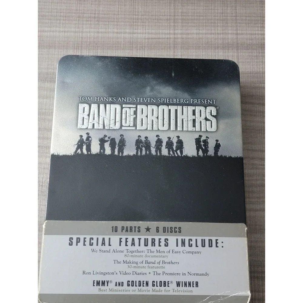 Band of Brothers (DVD, 2002, 6-Disc Set) COMPLETE DVD SET NEAR MINT CONDITION!!! - Picture 1 of 2